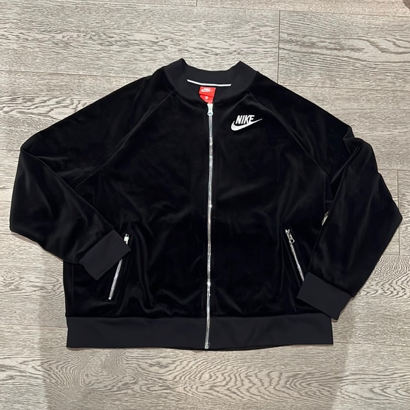 Nike velour track sweatshirt - Picture 1 of 1